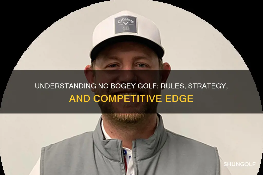 what is a no bogey golf competition