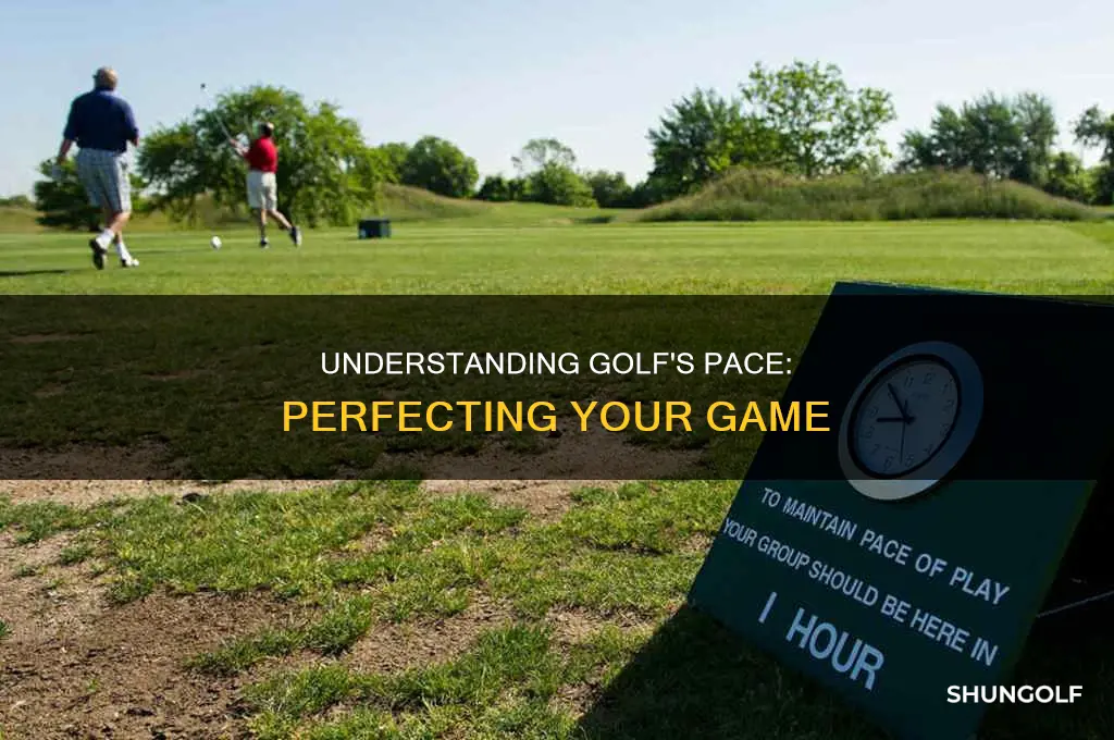what is a pace in golf
