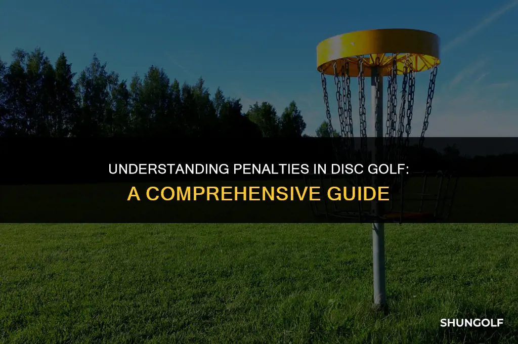 what is a penalty in disc golf