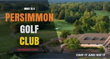 Understanding the Unique Design and Use of a Persimmon Golf Club