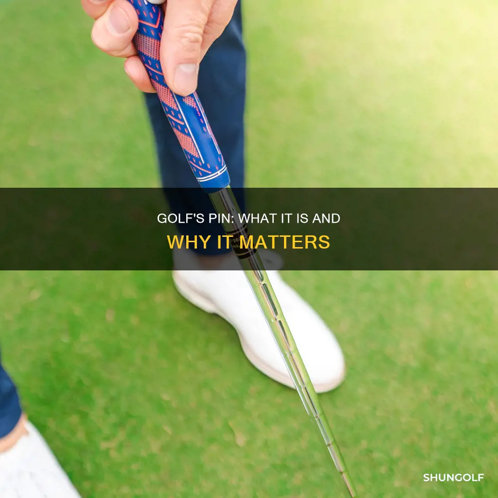 what is a pin in golf