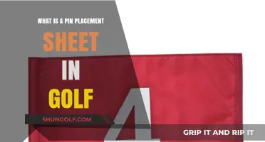 Understanding Golf's Pin Placement Sheet: A Strategic Guide for Players