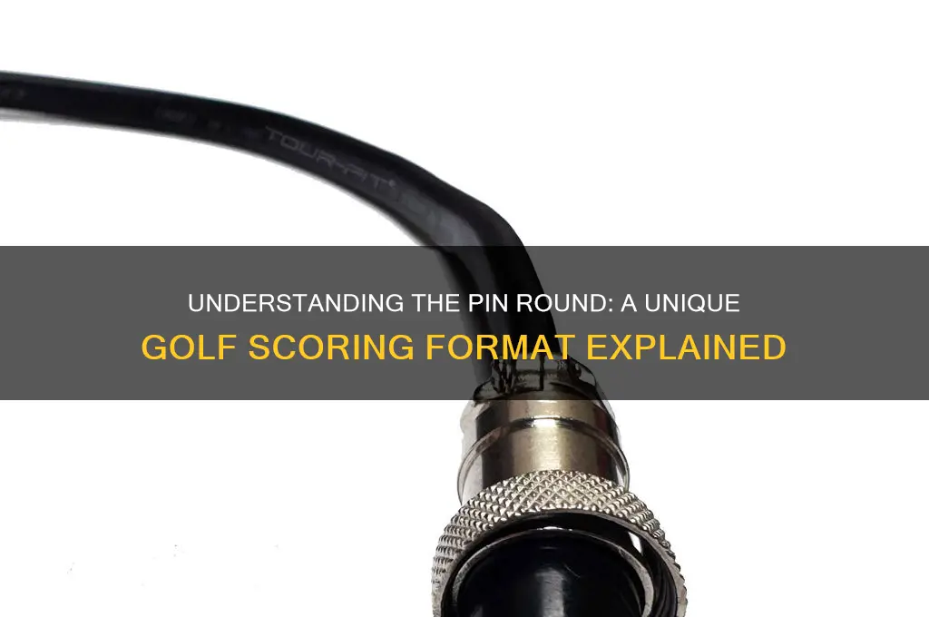 what is a pin round in golf