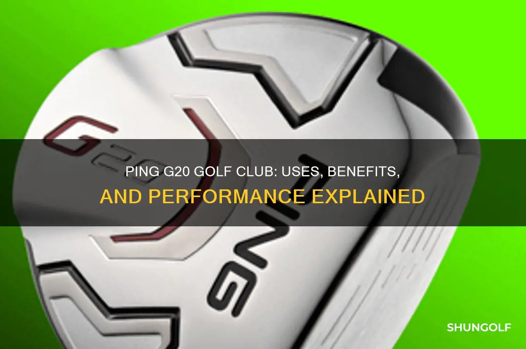 what is a ping g20 golf club used for