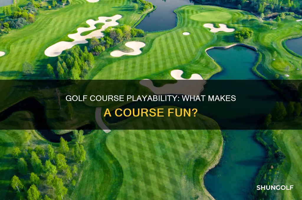 what is a playable golf couse