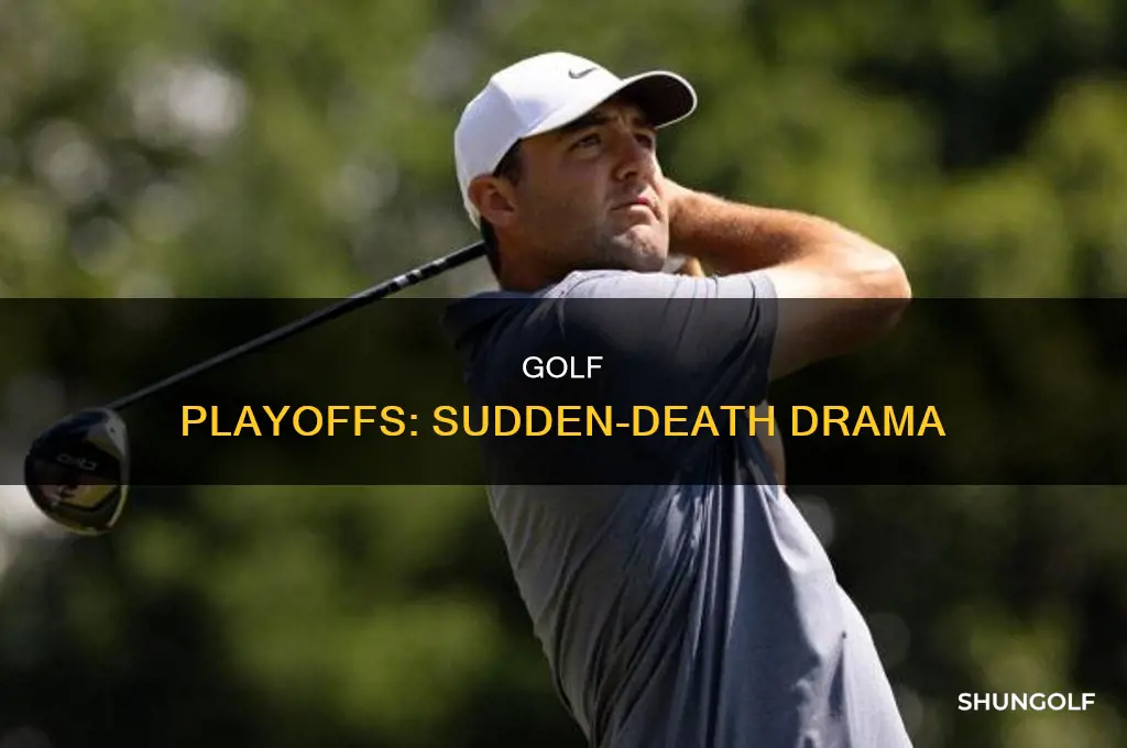 what is a playoff in golf