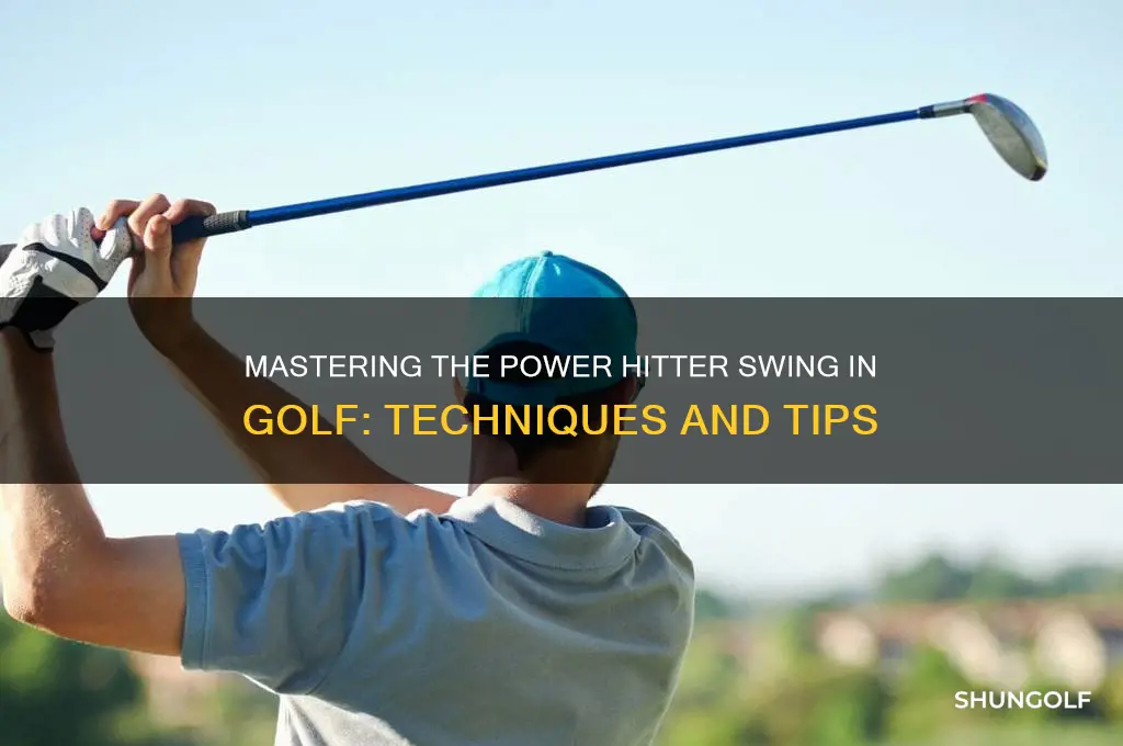 what is a power hitter in golf