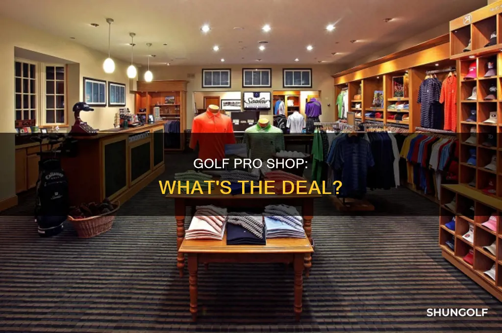 what is a pro shop golf
