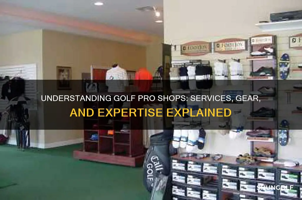 what is a pro shop in golf
