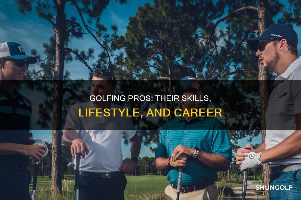 what is a profesional golfer