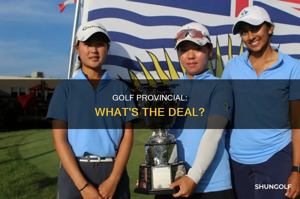 what is a provincial in golf