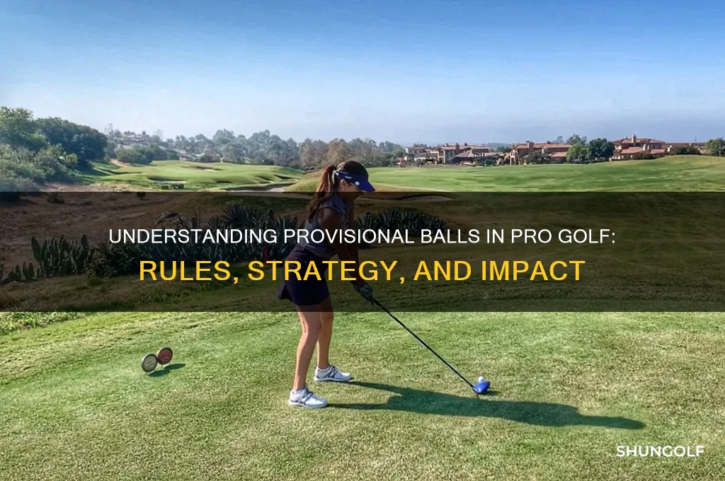 what is a provisional in pro golf