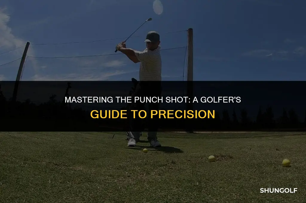 what is a punch shot in golf