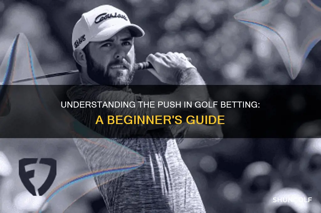 what is a push in golf betting