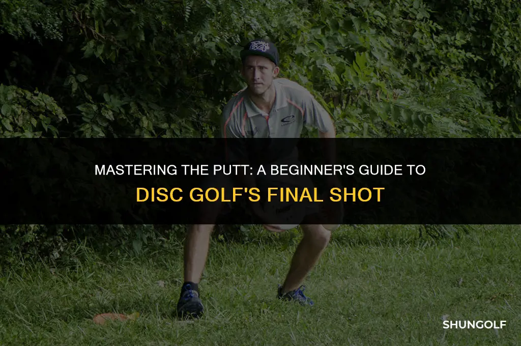 what is a putt in disc golf