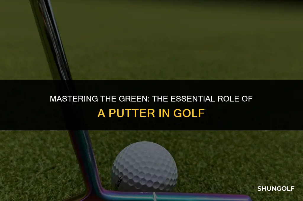 what is a putter used for in golf