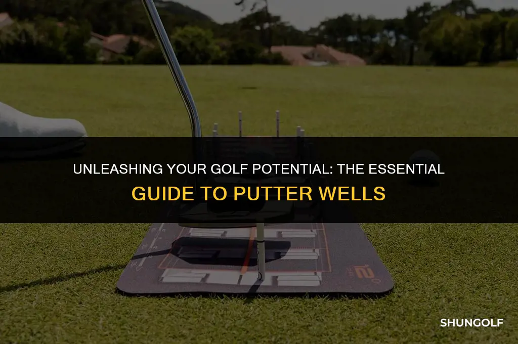 what is a putter well on golf bag
