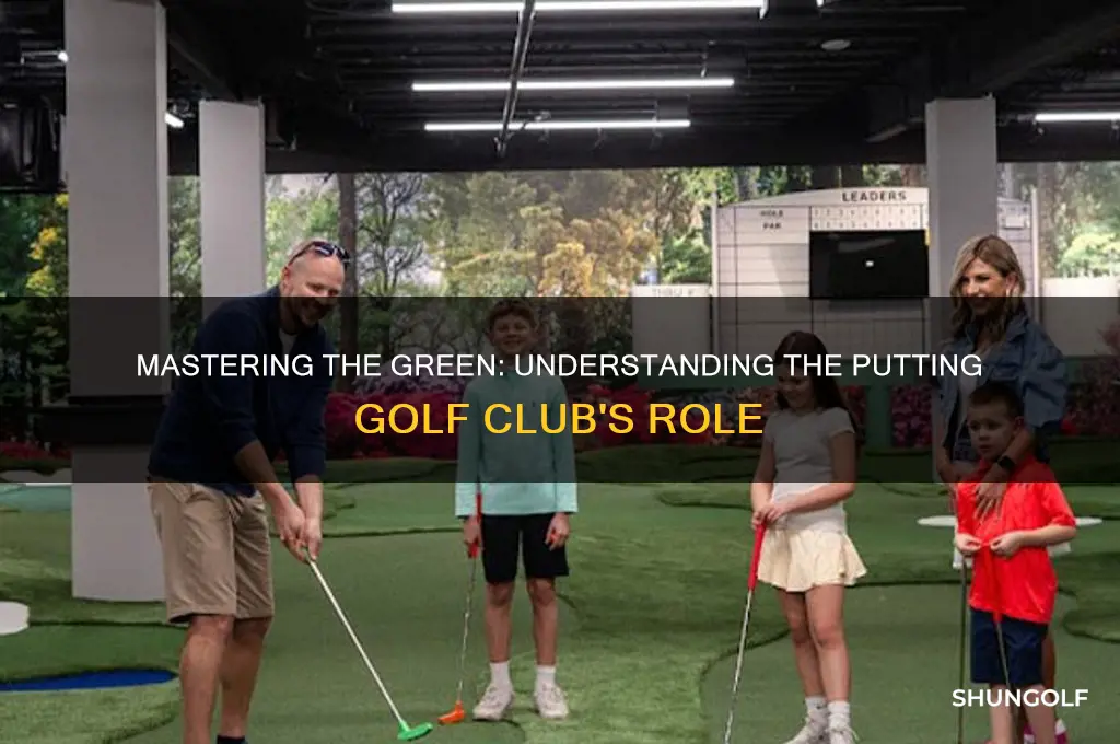 what is a putting golf club