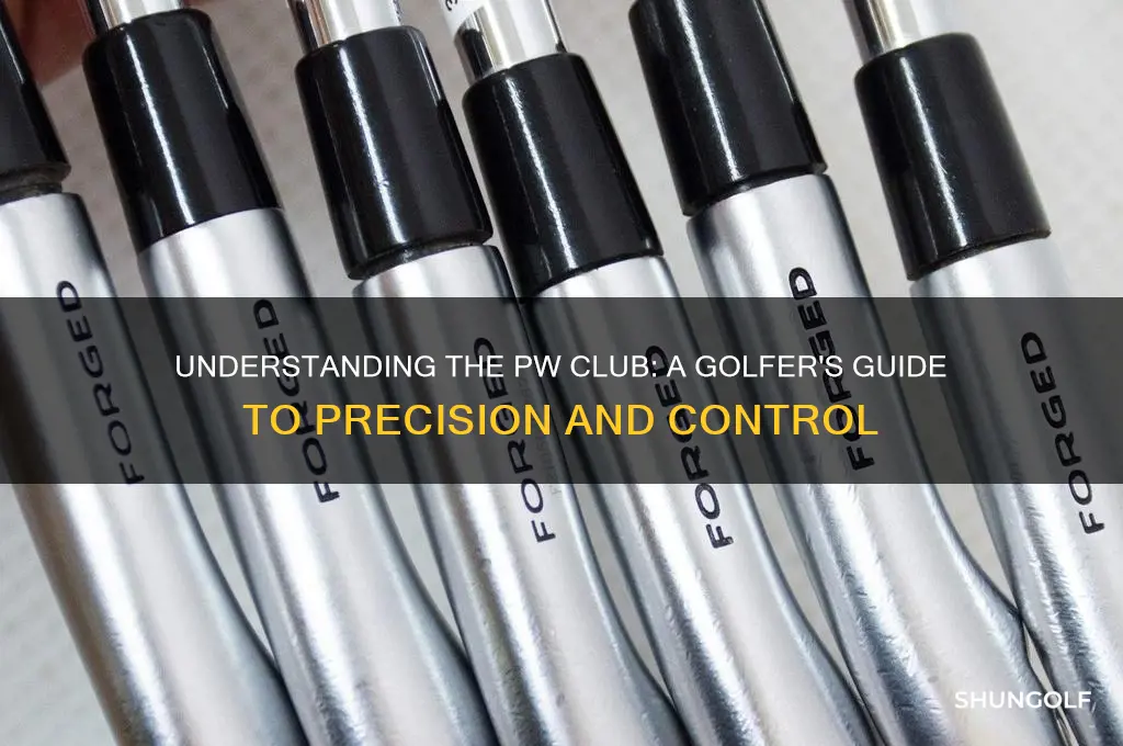 what is a pw club in golf