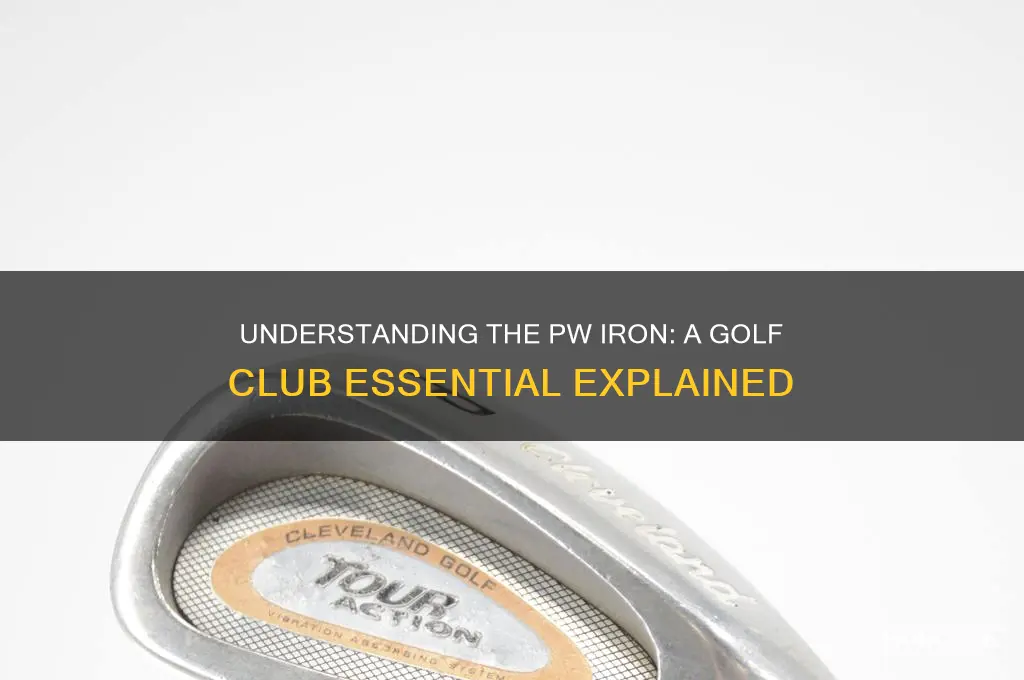 what is a pw iron in golf clubs