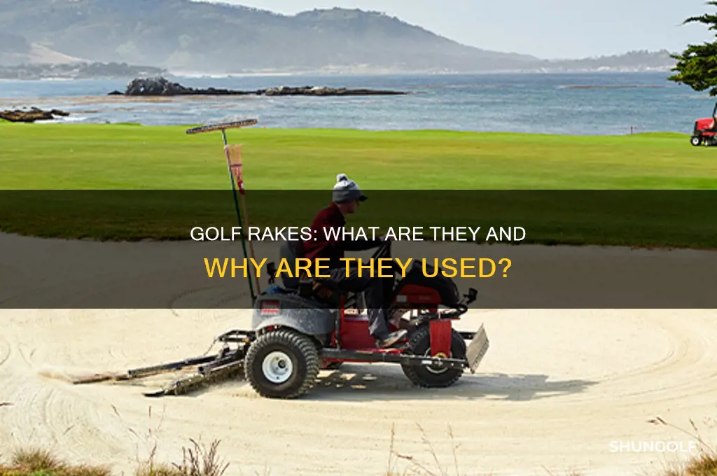 what is a rake in golf