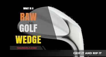 Golfers' Secret Weapon: Raw Golf Wedges