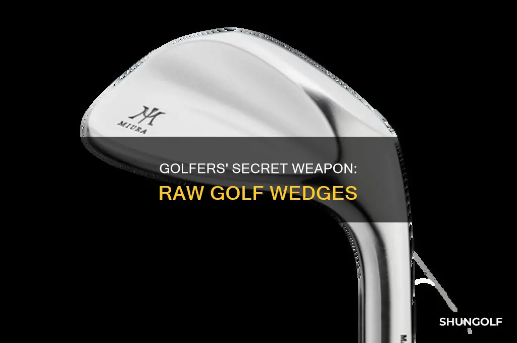 what is a raw golf wedge