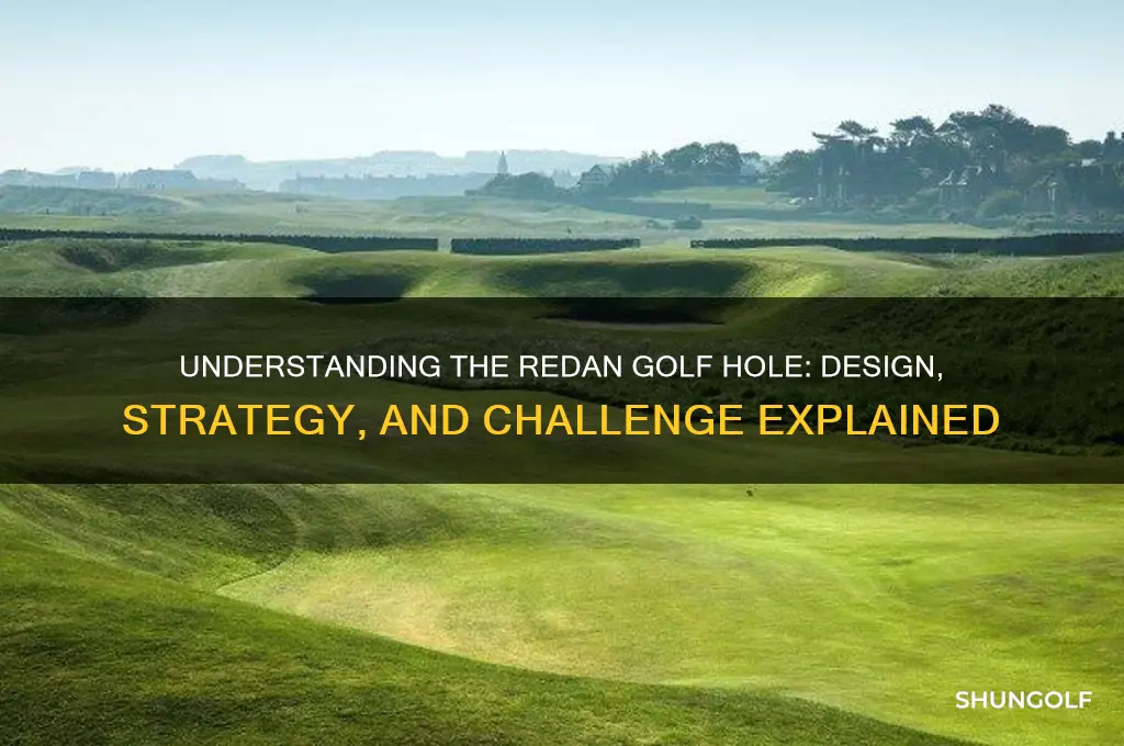 what is a redan golf hole