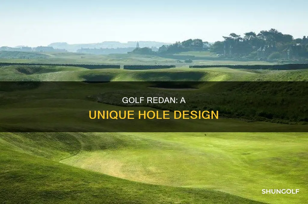 what is a redan in golf