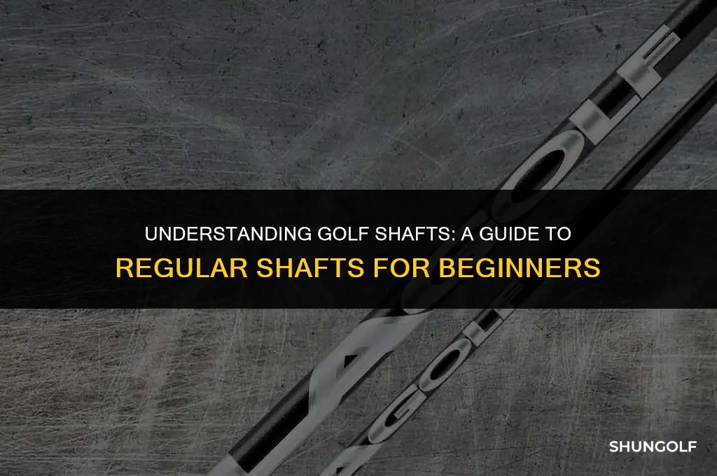 what is a regular shaft in golf