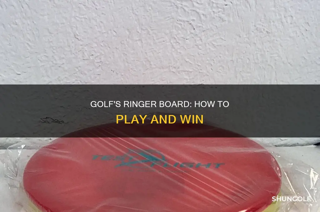 what is a ringer board golf