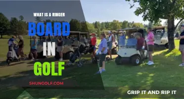 Understanding the Ringer Board: A Unique Golf Scoring System Explained