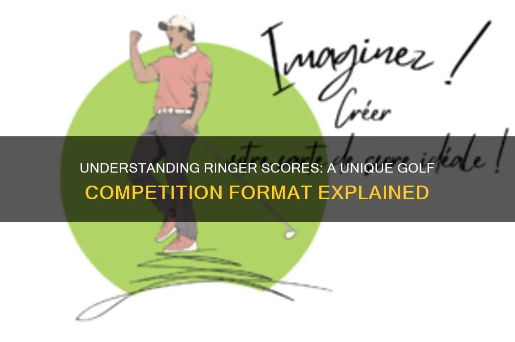 what is a ringer score in golf