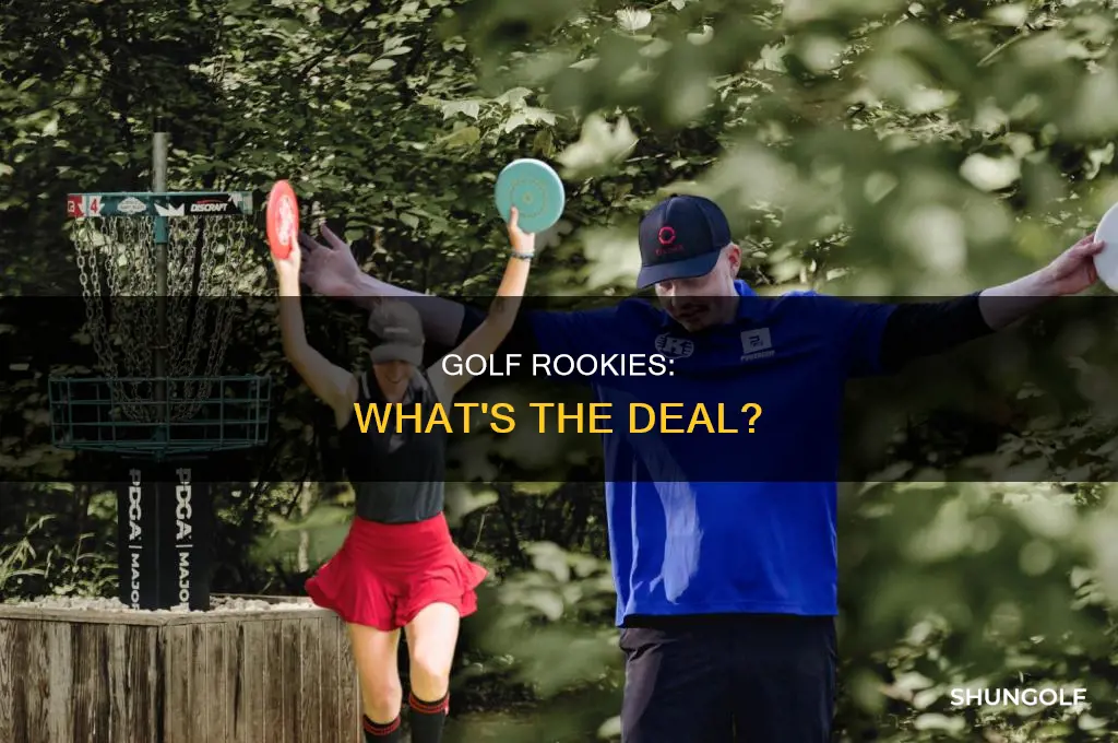 what is a rookie in golf