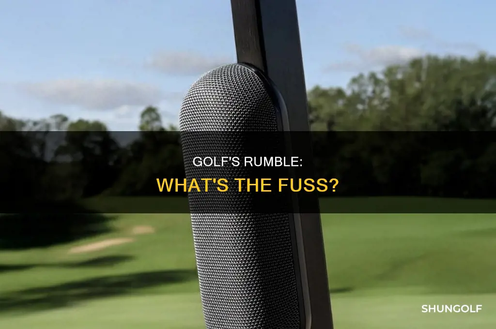 what is a rumble in golf