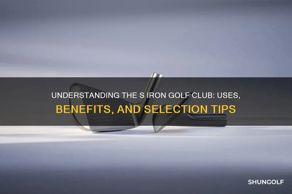 what is a s iron golf club
