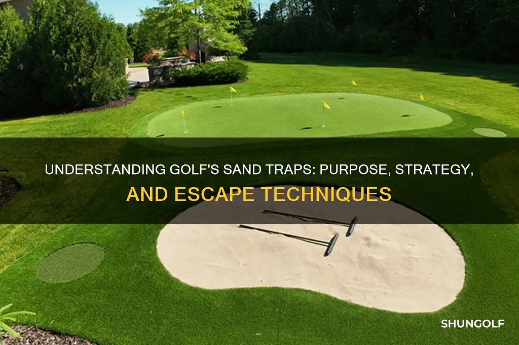 what is a sand trap in golf
