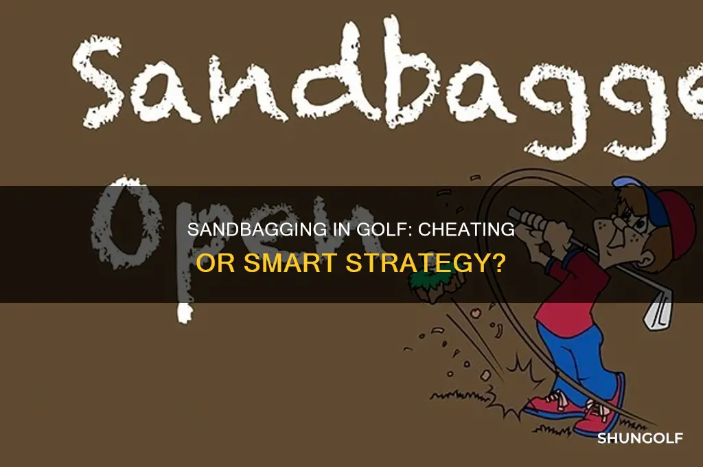 what is a sandbagger golf