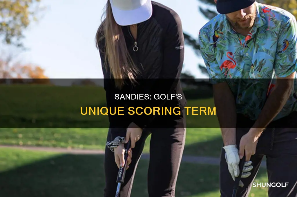 what is a sandie in golf