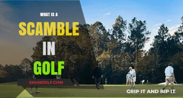 Golf Scramble: Teamwork on the Green