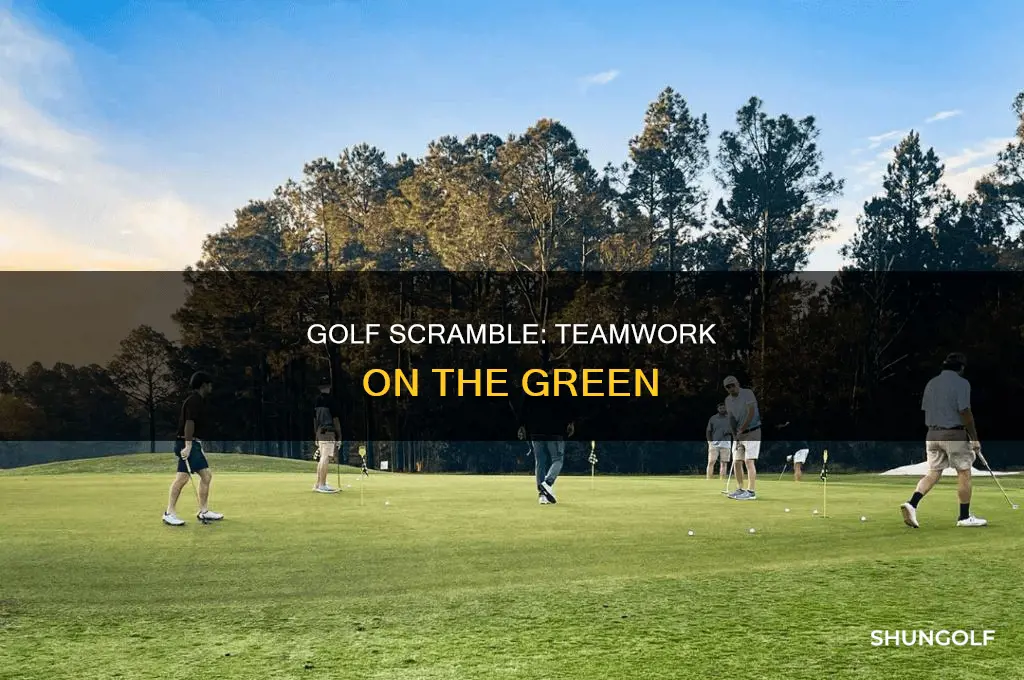 what is a scamble in golf