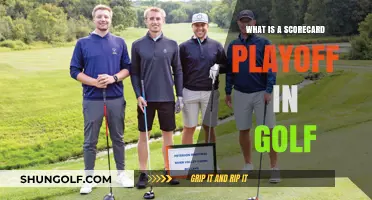 Understanding Golf's Scorecard Playoff: Rules, Format, and Key Strategies
