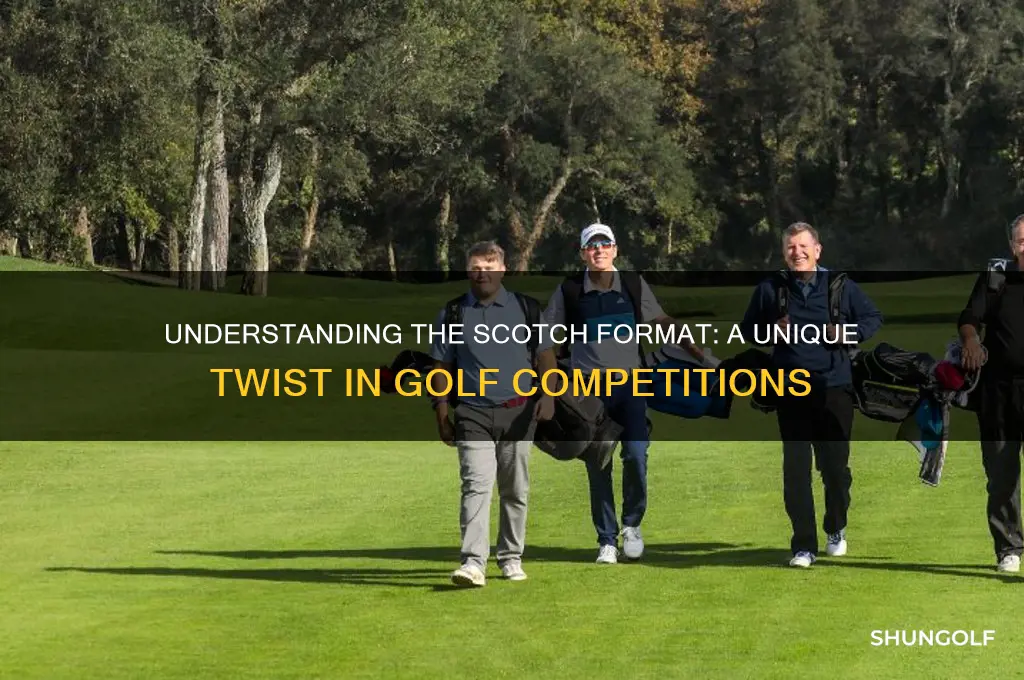 what is a scotch format in golf