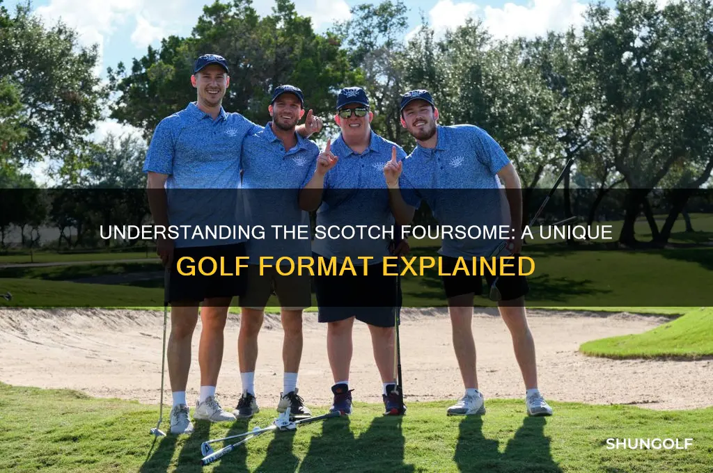 what is a scotch foursome in golf