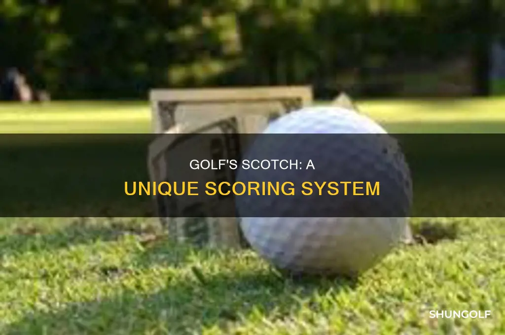 what is a scotch in golf