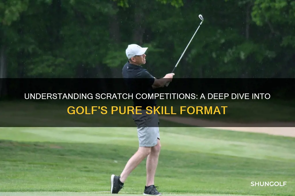 what is a scratch competition in golf