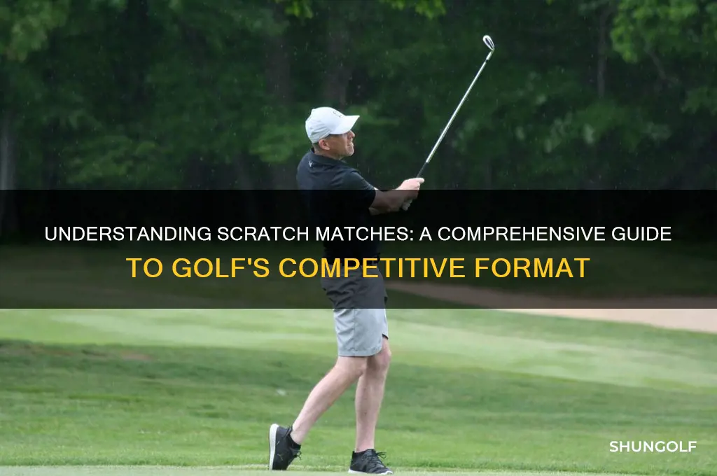 what is a scratch match in golf