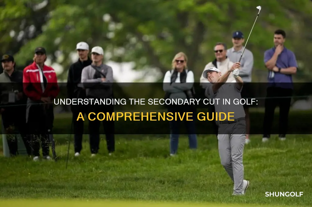 what is a secondary cut in golf