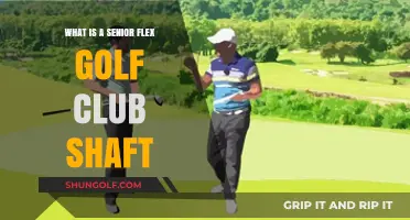 Understanding Senior Flex Golf Club Shafts: Benefits and Best Uses