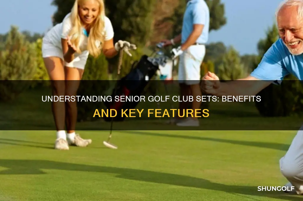what is a senior golf club set